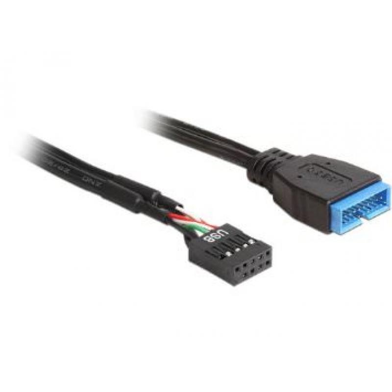 CABLE DELOCK INTERNO USB 2.0 H USB 3.0 M - Imagen 1