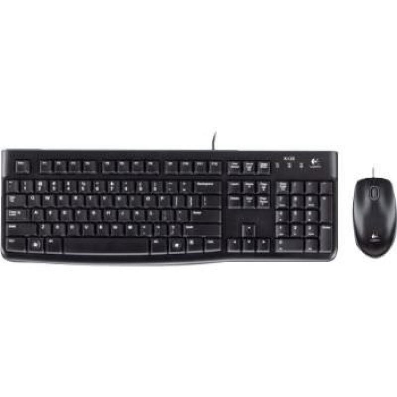 TECLADO + RATON LOGITECH MK120 USB - Imagen 1