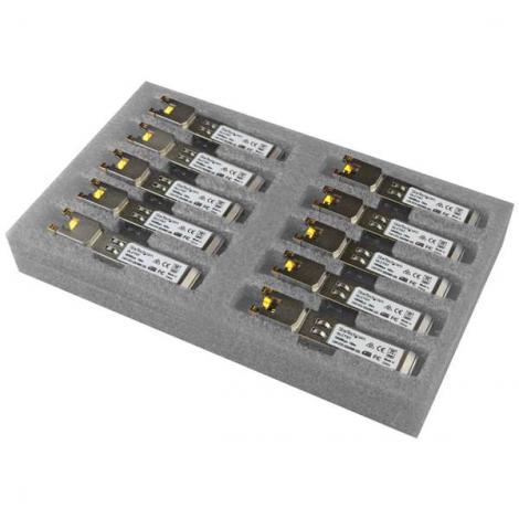 STARTECH PAQUETE 10 MODULOS SFP RJ45 GIGABIT - Imagen 1