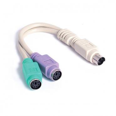 STARTECH CABLE SPLITTER 15CM PS-2 MINIDIN M A 2XH - Imagen 1