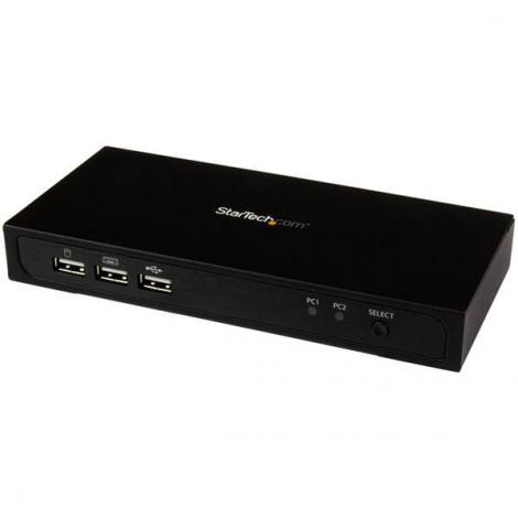 STARTECH SWITCH KVM 2 PUERTOS MINI DP USB 4K - Imagen 1