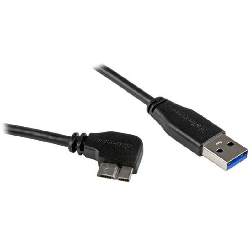 STARTECH CABLE 1M MICRO USB 3.0 ACODADO DERECHA - Imagen 1