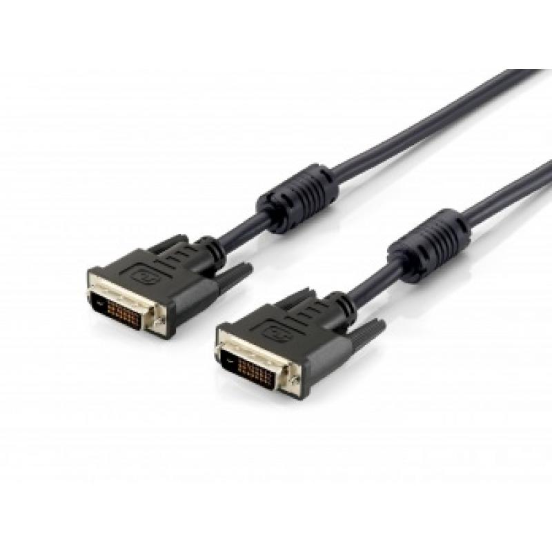 CABLE EQUIP DVI DUAL LINK MACHO - MACHO 3M CON FER - Imagen 1