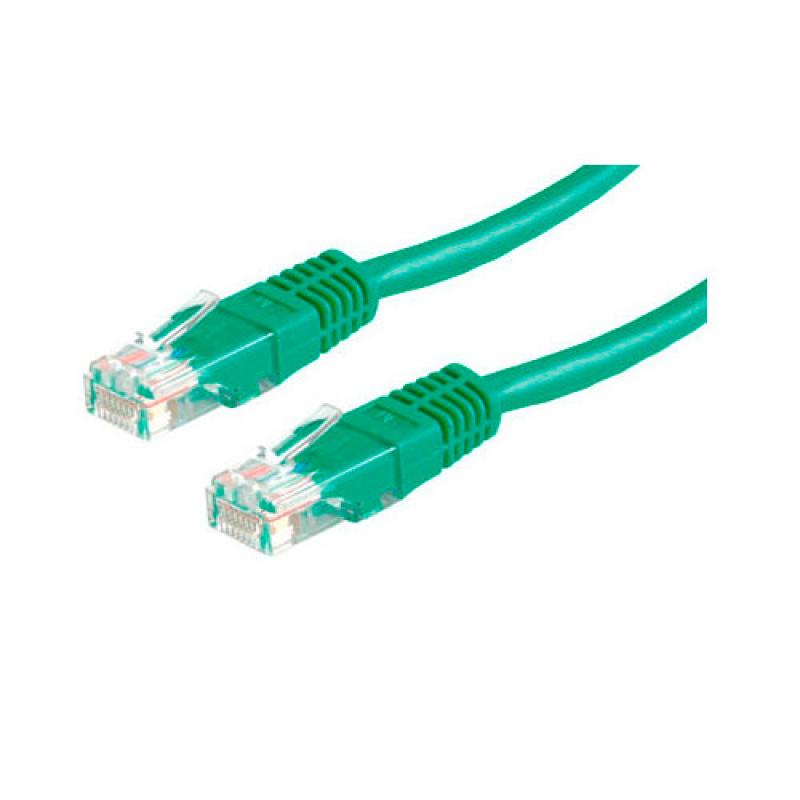 CABLE EQUIP RJ45 LATIGUILLO U-UTP CAT.6 1M VERDE - Imagen 1