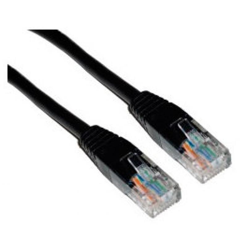 CABLE EQUIP RJ45 LATIGUILLO U-UTP CAT.6 3M NEGRO - Imagen 1