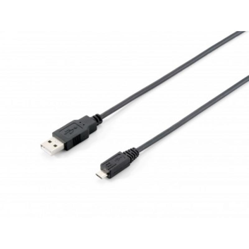 CABLE EQUIP USB-A 2.0 - MICRO B 1M - Imagen 1