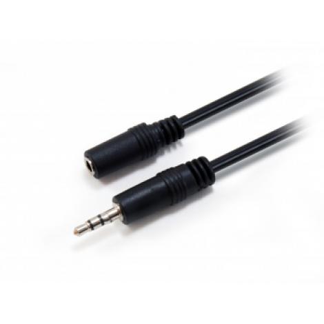 CABLE EQUIP AUDIO MINI JACK 3.5MM MACHO HEMBRA 2.5 - Imagen 1