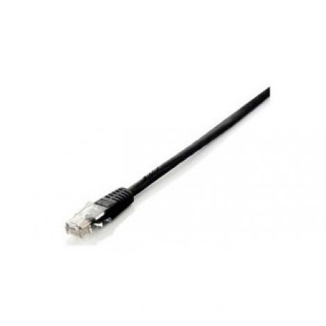 CABLE EQUIP RJ45 LATIGUILLO U-UTP CAT.6 1M NEGRO - Imagen 1