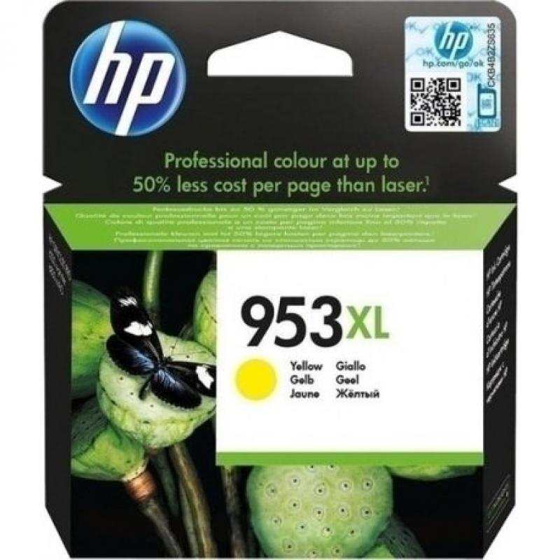 CARTUCHO HP 953XL AMARILLO 20.ML PARA OFFICEJET P - Imagen 1