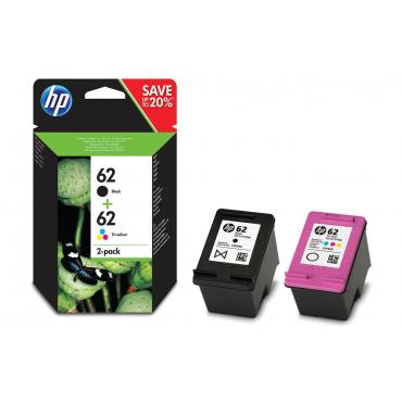 CARTUCHO HP 62 J3M80AE PACK TWING NEGRO Y COLOR - Imagen 1