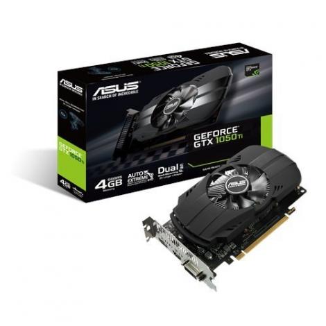 SVGA GEFORCE ASUS PHOENIX PH-GTX 1050TI 4GB GDDR5 - Imagen 1