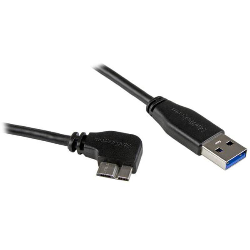STARTECH CABLE 0,5M MICRO USB 3.0 ACODADO DERECHA - Imagen 1