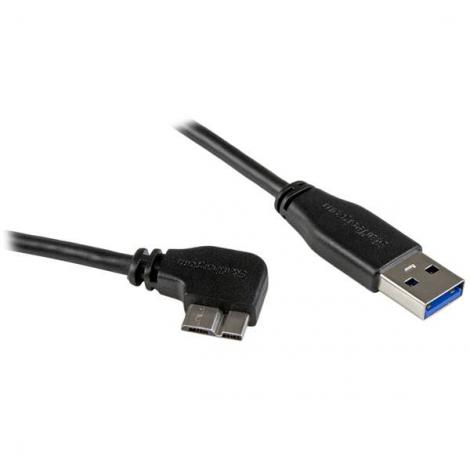 STARTECH CABLE 0,5M MICRO USB 3.0 ACODADO DERECHA - Imagen 1