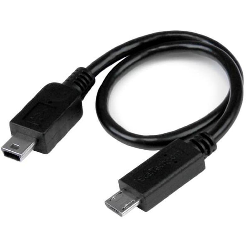 STARTECH CABLE USB OTG 20CM ADAPTADOR MICRO USB - Imagen 1