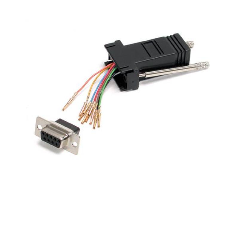 STARTECH ADAPTADOR MODULAR DB9 SERIE A RJ45 H A H - Imagen 1