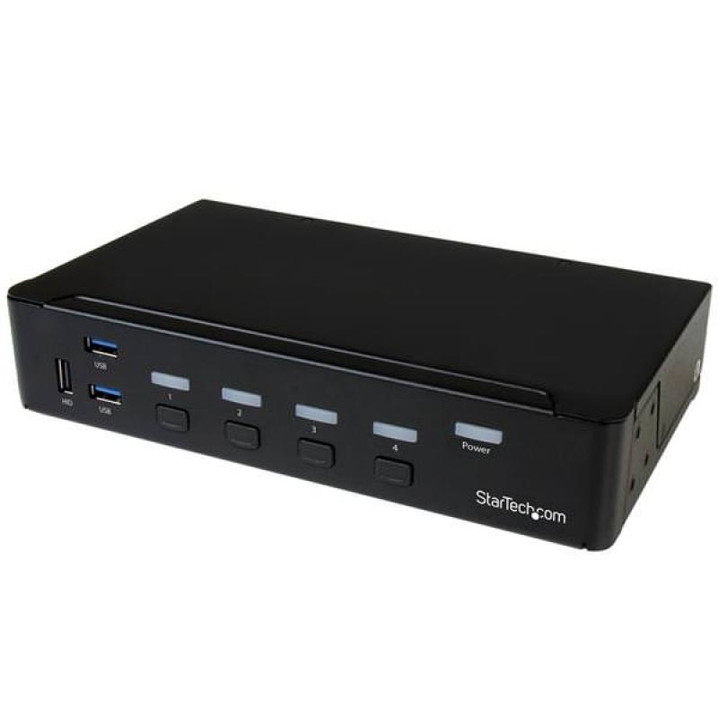 STARTECH SWITCH KVM 4 PUERTOS HDMI 1080P USB 3.0 - Imagen 1