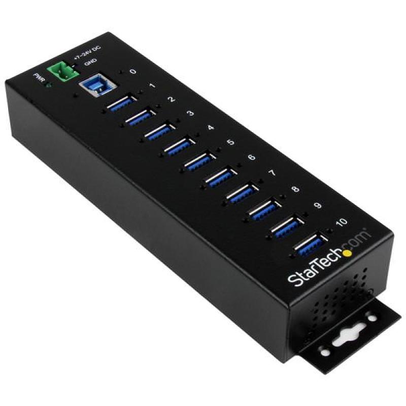 STARTECH CONCENTRADOR USB 3.0 10 PUERTOS ESD - Imagen 1