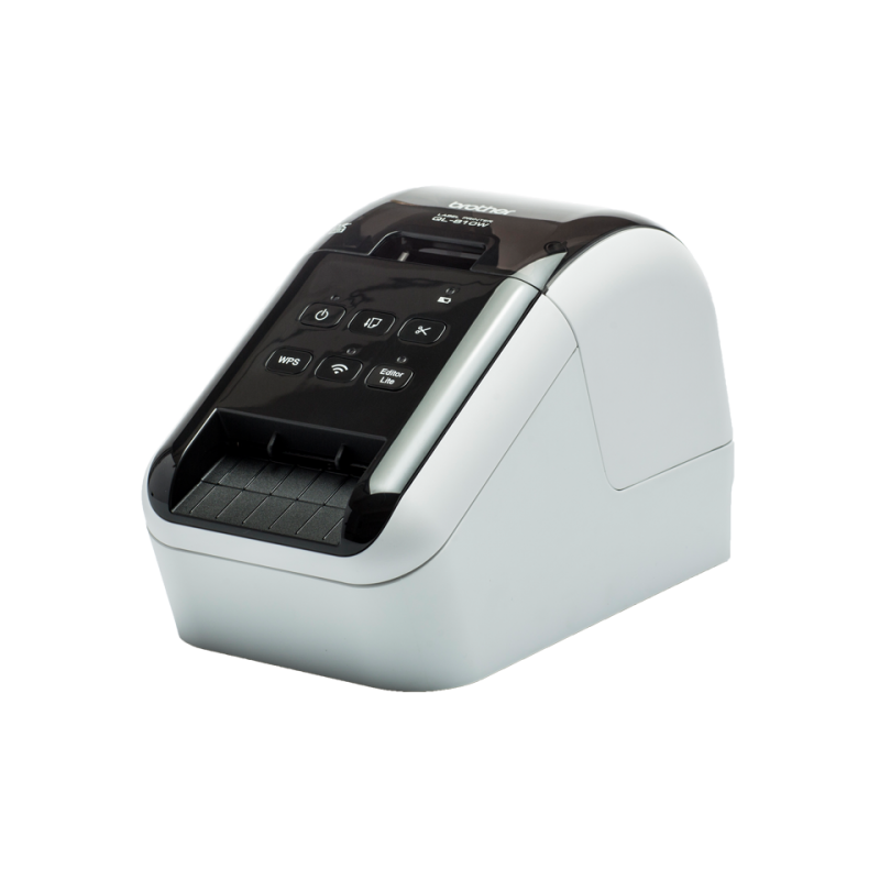 IMPRESORA ETIQUETAS BROTHER QL-810W NEGRO-ROJO WIFI - Imagen 1