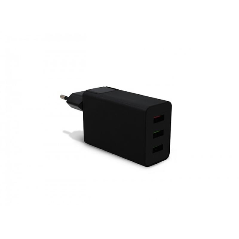 CARGADOR 3GO HOGAR USB 1QC+2USB - Imagen 1