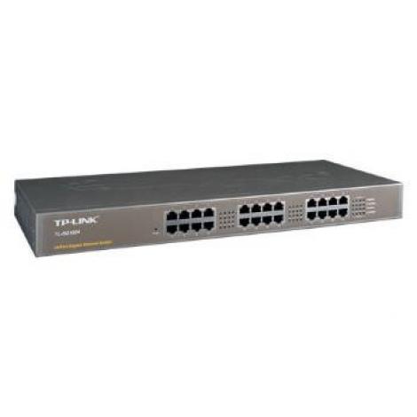 SWITCH TP-LINK 24P 10-100-1000 RACK - Imagen 1