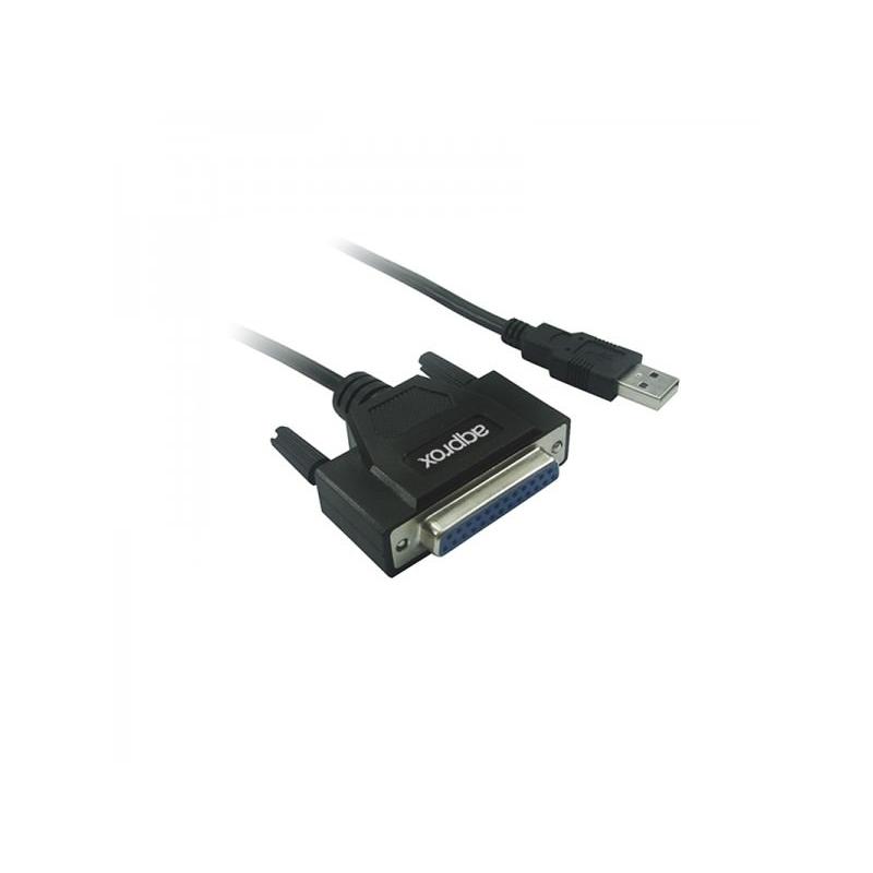 ADAPTADOR APPROX USB A PARALELO - Imagen 1