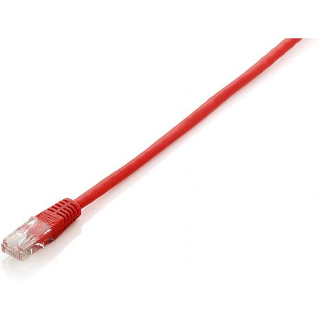 CABLE EQUIP RJ45 LATIGUILLO U-UTP CAT6 2M ROJO - Imagen 1