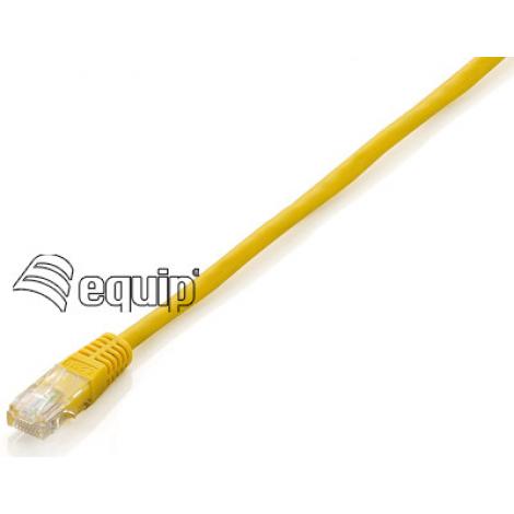 CABLE EQUIP RJ45 LATIGUILLO U-UTP CAT.6 2M AMARIL - Imagen 1