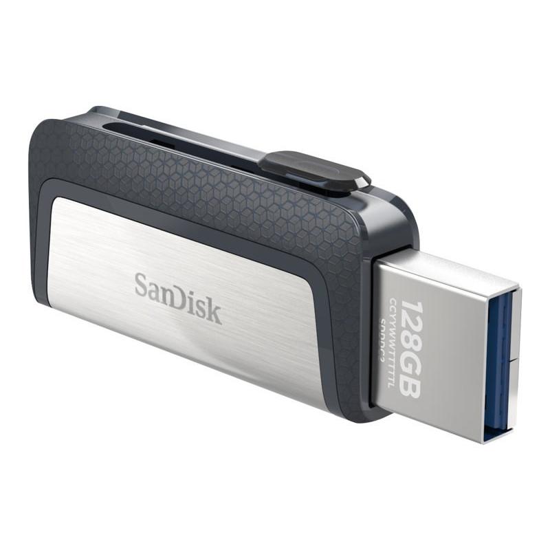 PEN DRIVE 128GB SANDISK ULT. AND. DUAL TYPE A-C - Imagen 1