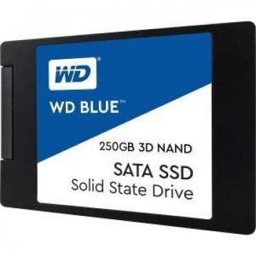DISCO DURO SOLIDO SSD WD BLUE 250GB 2.5" SATA 7MM 3D - Imagen 1