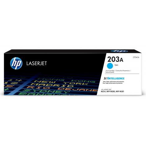 TONER HP 203A CIAN LASERJET M254 M280 - Imagen 1