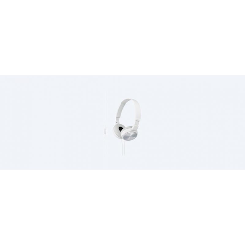 AURICULAR SONY MDR-ZX310 PLEGABLE BLANCO - Imagen 1