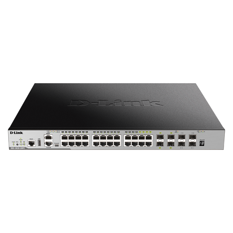 SWITCH D-LINK 24 PUERTOS 10GB XSTACK+ 4 SFP - Imagen 1