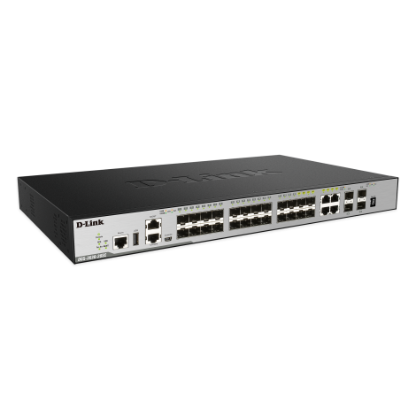 SWITCH D-LINK 24 PUERTOS 10GB XSTACK+ 4 SFP - Imagen 1