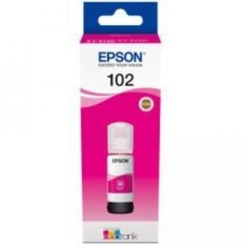 EPSON ECO TANK MAGENTA ET-2700-ET-2750-ET-3700 - Imagen 1