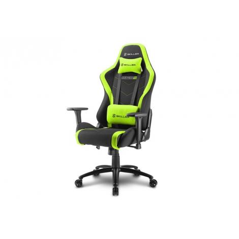 SILLA GAMER SHARKOON SKILLER SGS2 NEGRA VERDE - Imagen 1