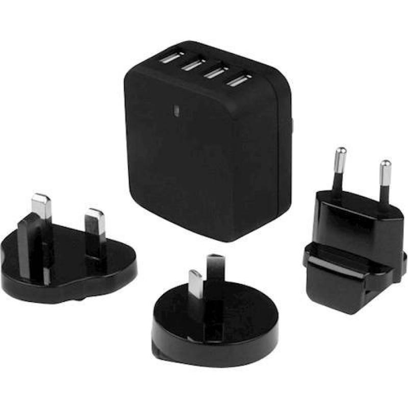 CARGADOR 5V 4XUSB STARTECH VIAJES INTERNACIONALES - Imagen 1