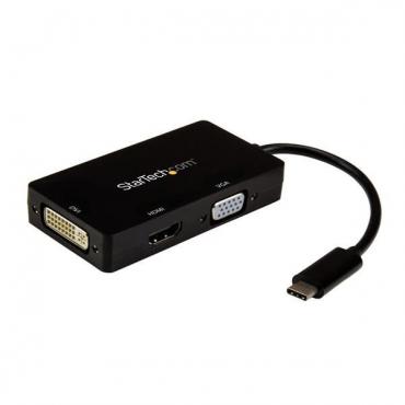 STARTECH ADAPTADOR GRÁFICO USB-C A HDMI DVI Y VGA - Imagen 1