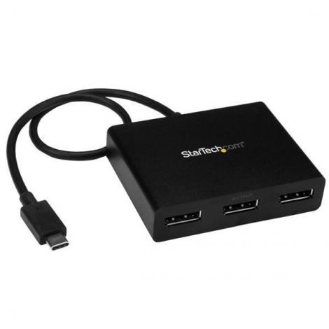 STARTECH SPLITTER HUB MST USB-C A 3X DISPLAYPORT - Imagen 1