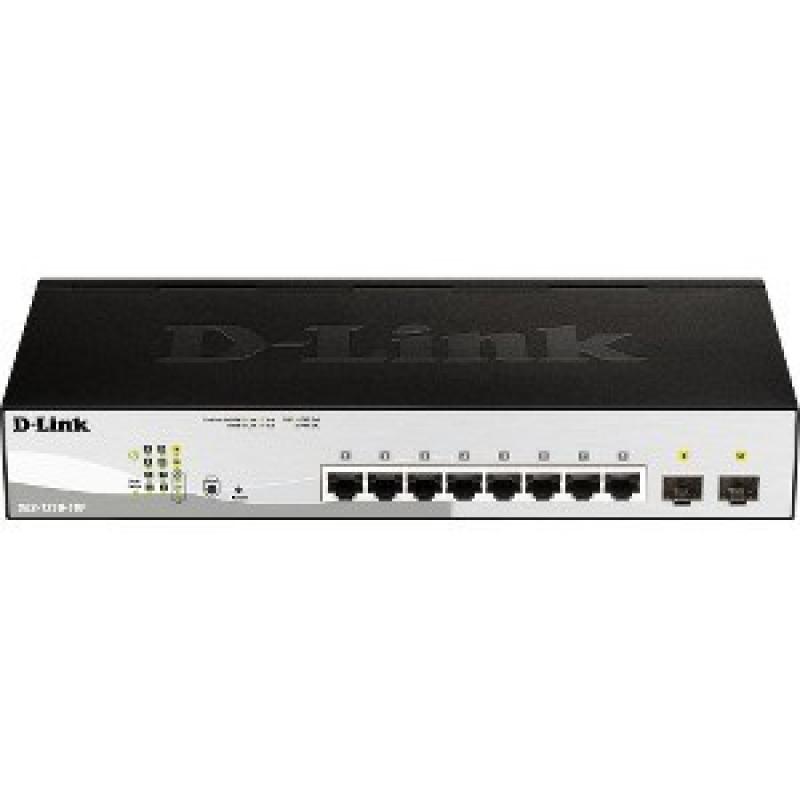 SWITCH D-LINK 8 PUERTOS 10-100-1000 + 2 SFP POE - Imagen 1