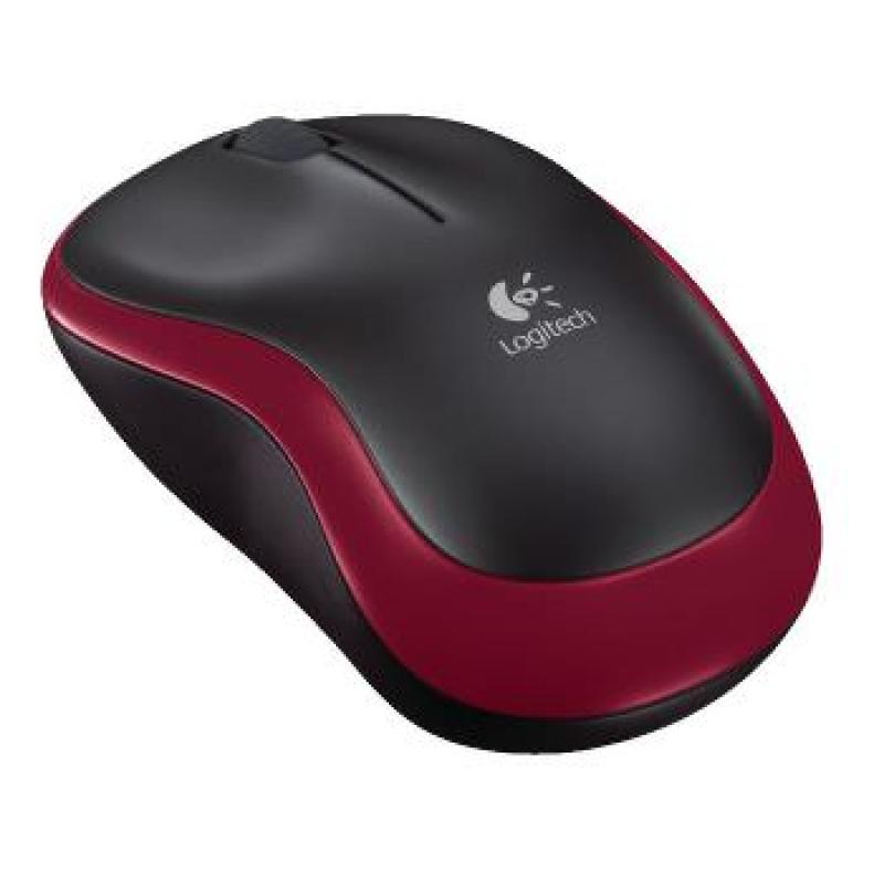 RATON LOGITECH WIRELESS M185 ROJO - Imagen 1