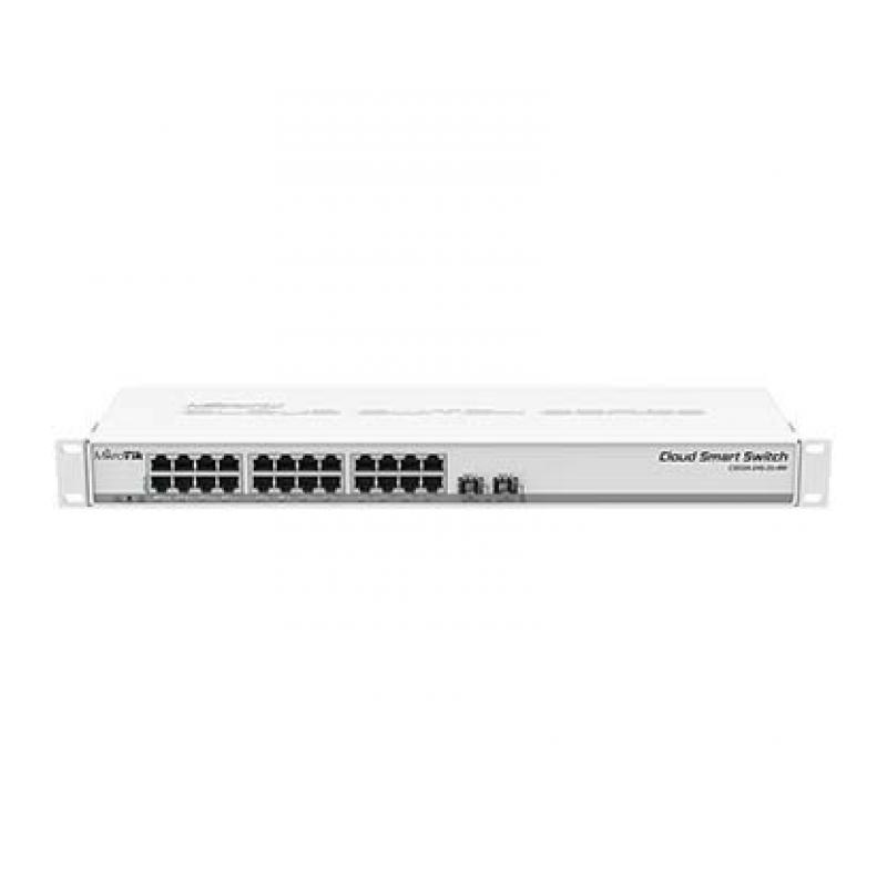 SWITCH MIKROTIK CLOUD SMART CSS326-24G-2S+RM - Imagen 1