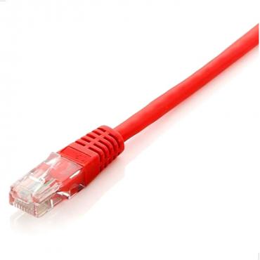 CABLE EQUIP RJ45 LATIGUILLO U-UTP CAT.6 10M ROJO - Imagen 1