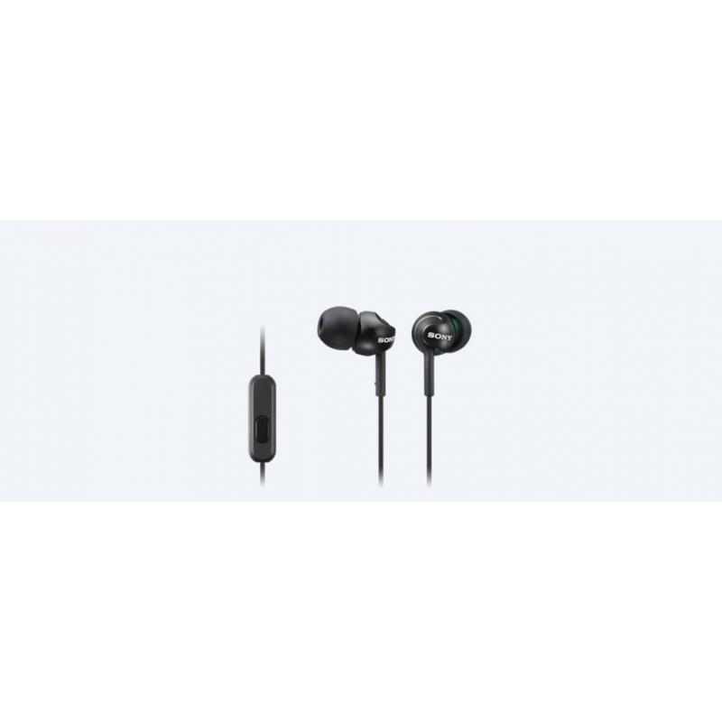 AURICULAR SONY EX110AP ANDROID NEGRO CON MICRO - Imagen 1