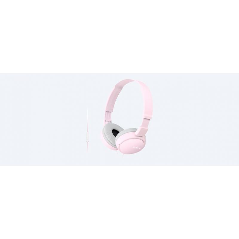 AURICULAR SONY MDR-ZX110 PLEGABLE ROSA - Imagen 1