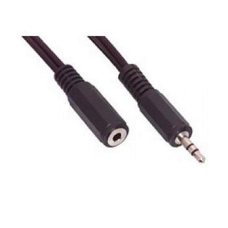 CABLE 3GO AUDIO PROLONG. JACK 3,5 M-H 3M - Imagen 1