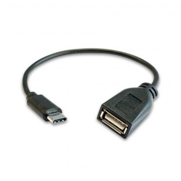 CABLE 3GO OTG USB-AH A USB-C 2.0 20CM 28+24 APANT - Imagen 1