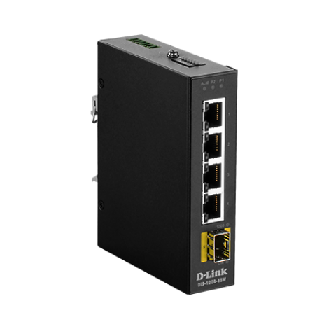 SWITCH INDUSTRIAL D-LINK 4 PUERTOS 100-1000 - Imagen 1