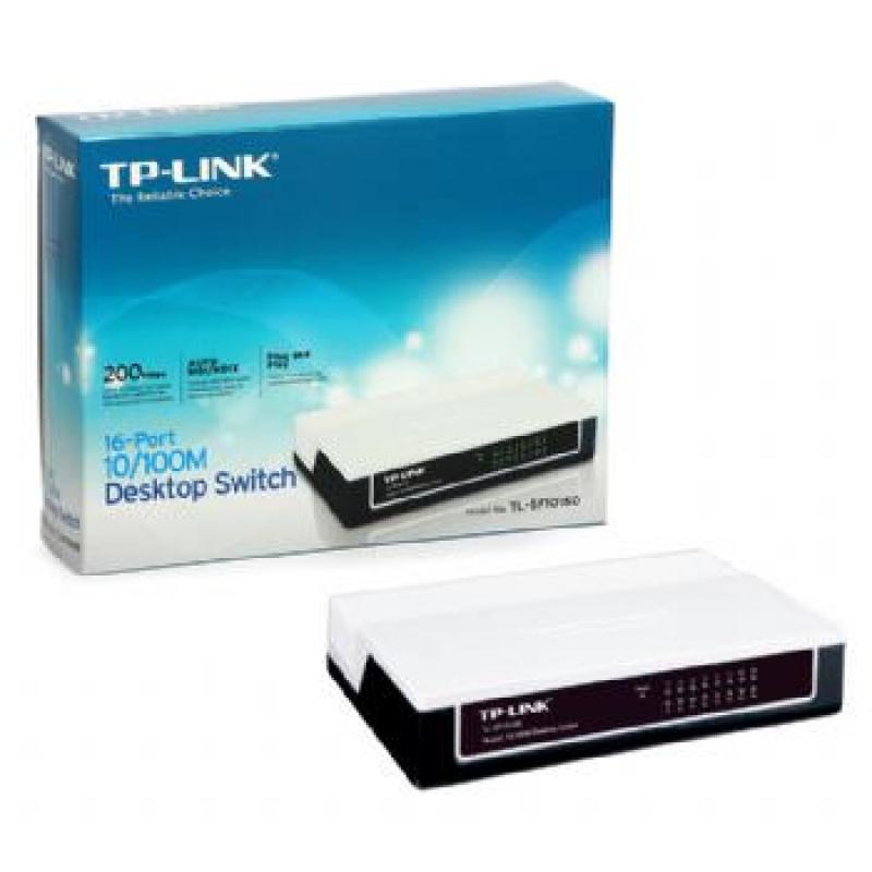 SWITCH TP-LINK 16 PUERTOS NO GESTION, NO RACK - Imagen 1