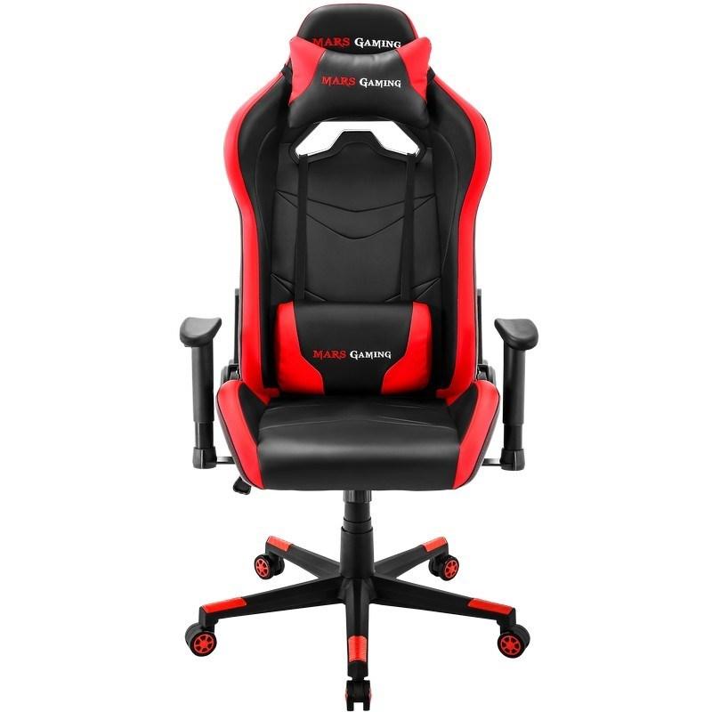 SILLA GAMER MARS GAMING MGC3BR NEGRA ROJA - Imagen 1