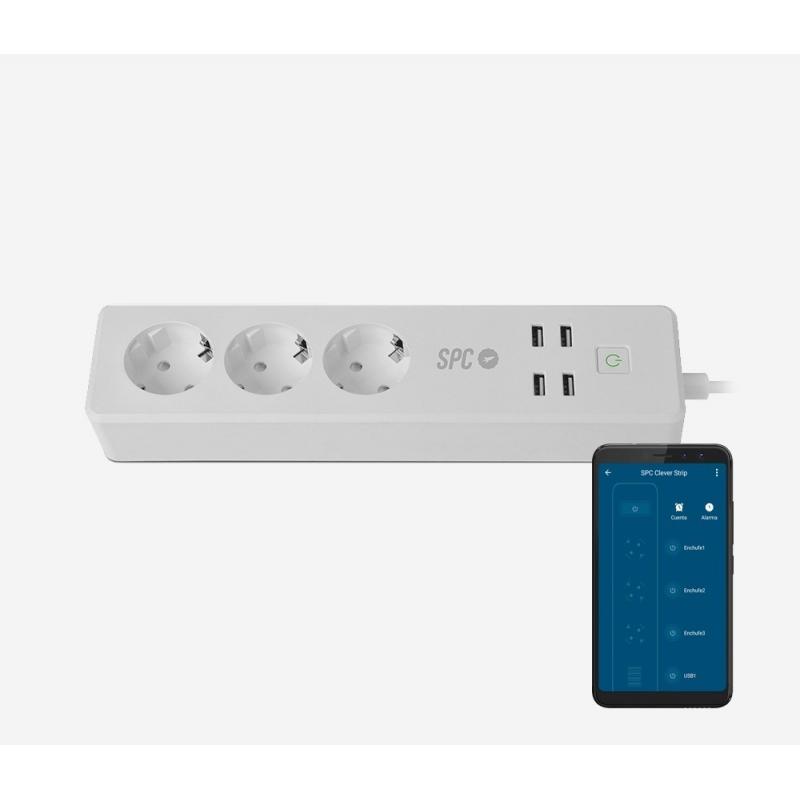 REGLETA INTELIGENTE SPC IOT CLEVER POWER STRIP - Imagen 1